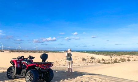 White sand dunes	